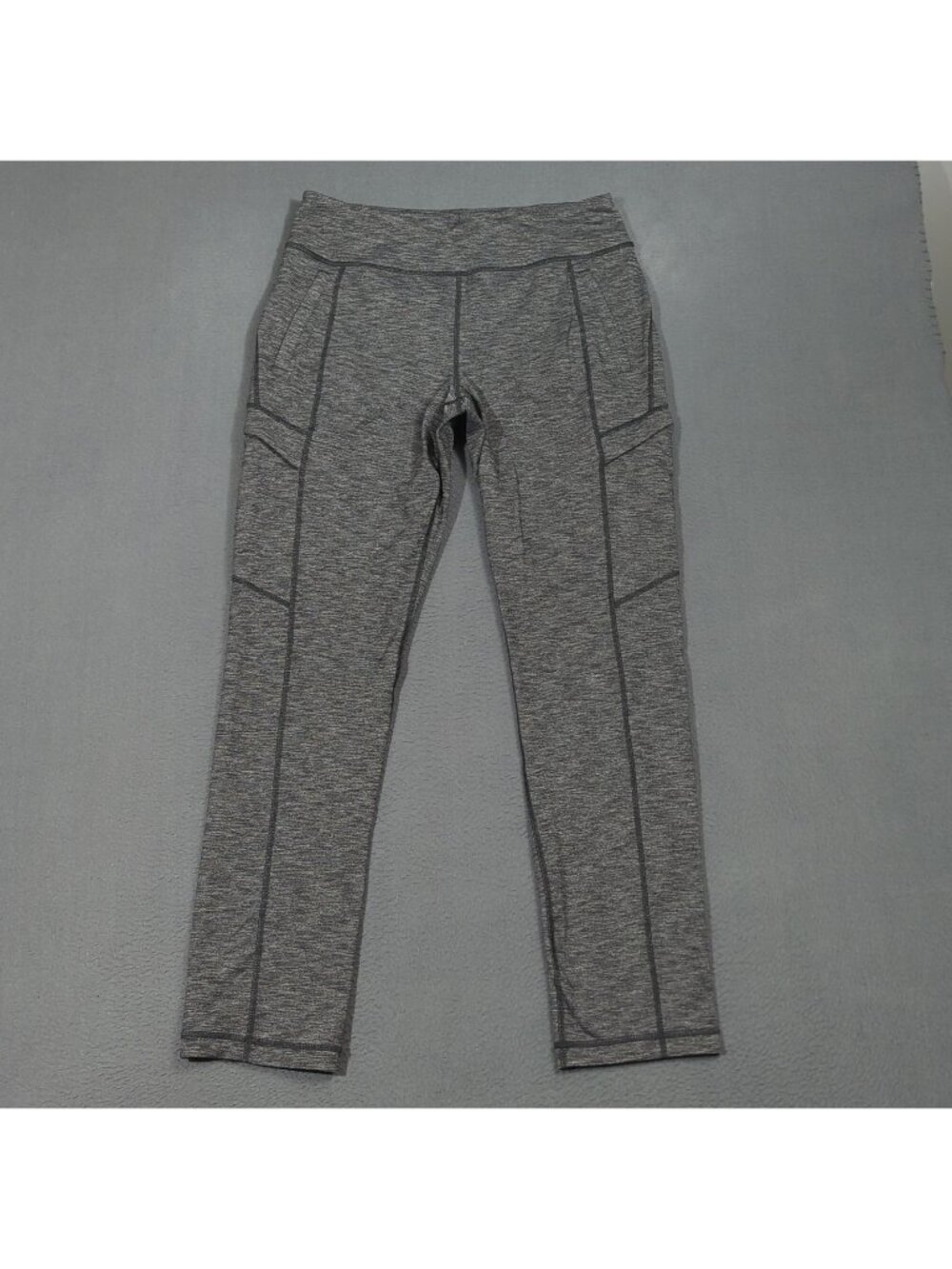 Duluth Trading Co Pants Women's Mx31 Gray NoGA Namastash Slim Leg